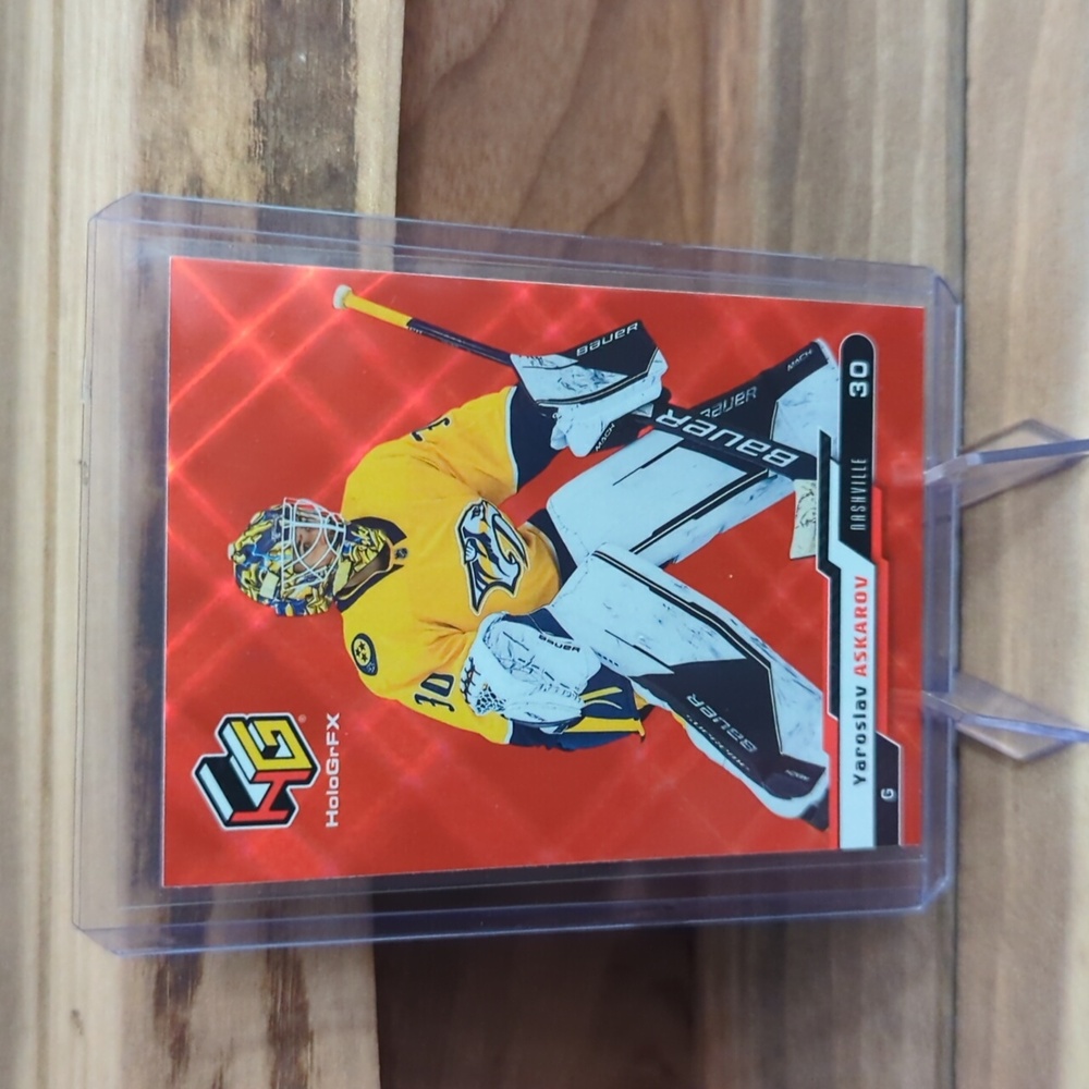 2023-24 Upper Deck Extended Series HoloGrFX Yaroslav Askarov